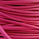 Kolorowe kable w oplocie różowym